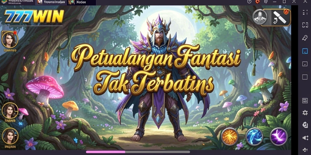 Tampilan gameplay RPG menakjubkan dari 777WIN yang seru.