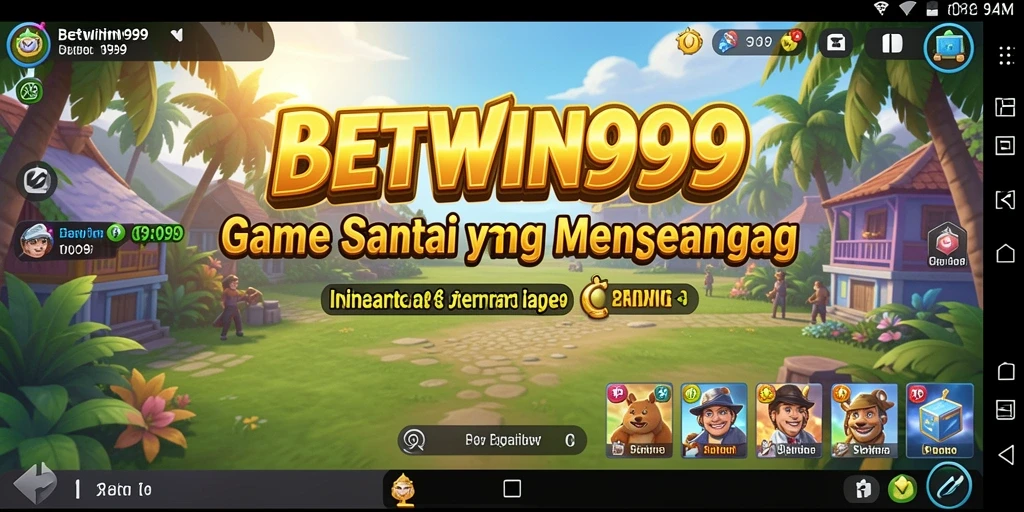 Tampilan gameplay BETWIN999 yang penuh warna dan seru.