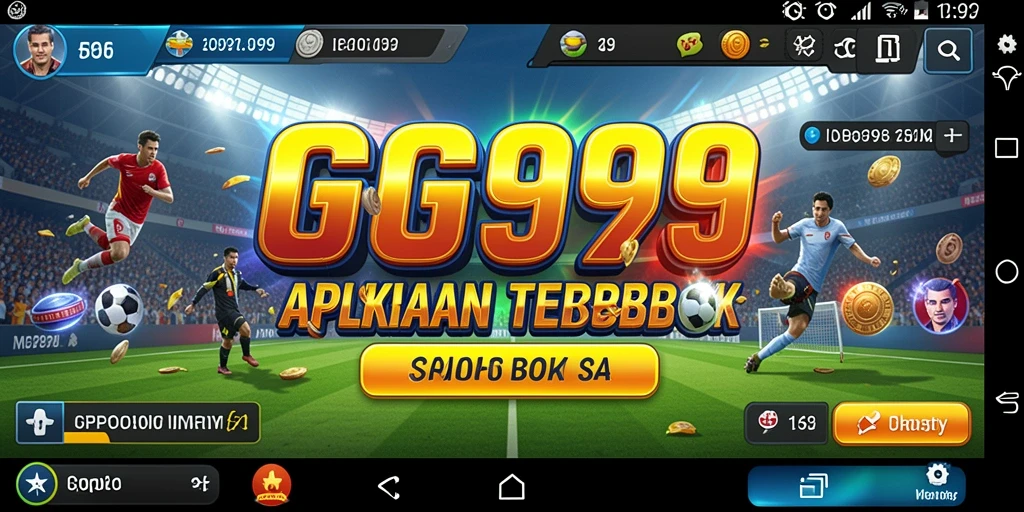 Tampilan antarmuka GG999 saat bermain taruhan olahraga.