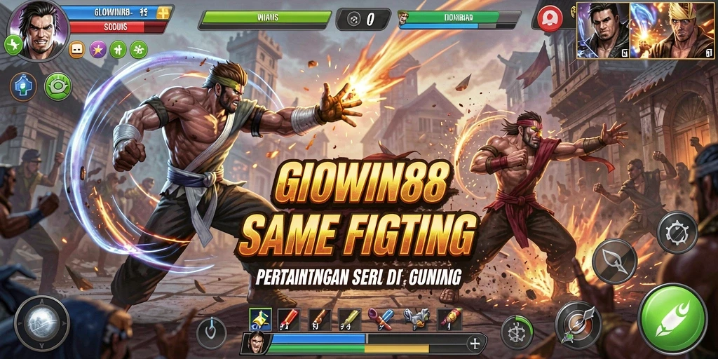 Gameplay GLOWIN88 yang seru dan mendebarkan dalam setiap pertarungan.