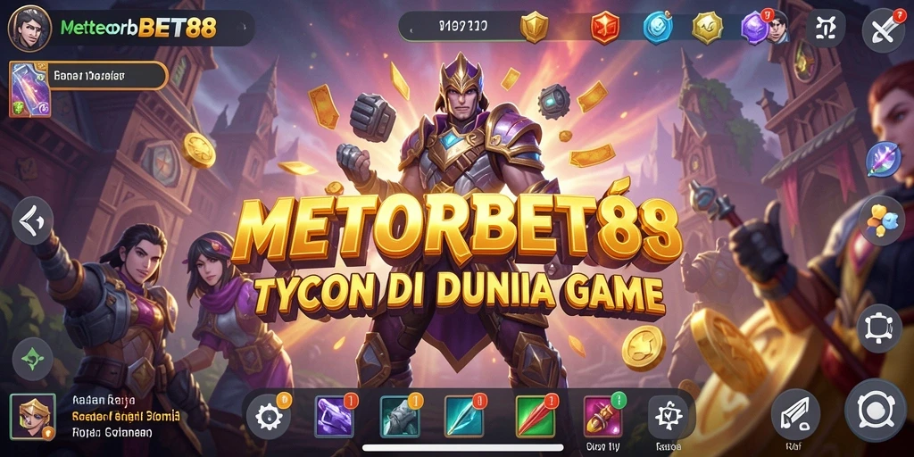 Screenshot gameplay METEORBET88 menampilkan pengalaman Tycoon yang seru.