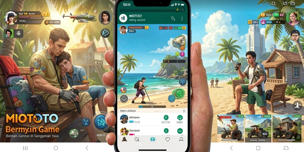 Screenshot MIOTOTO memperlihatkan gameplay yang seru dan interaktif.