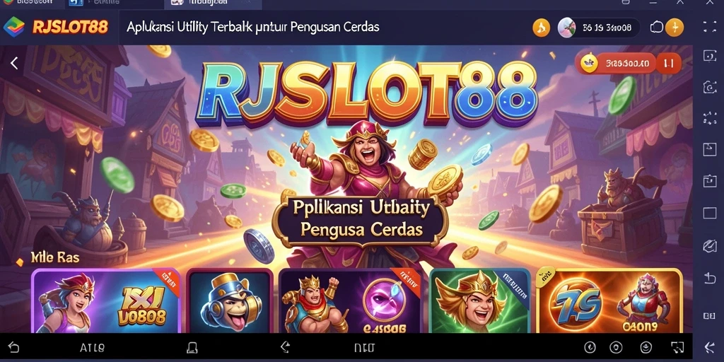 Tampilan antarmuka pengguna RJSLOT88 yang sederhana dan intuitif.