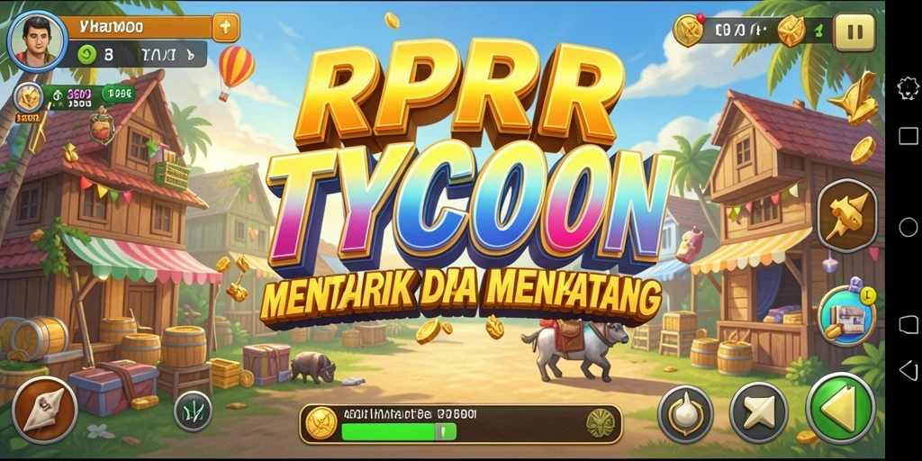 Tampilan gameplay RPRR yang seru dan interaktif.