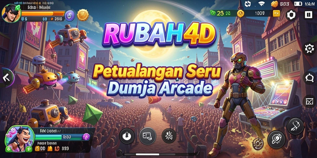 Screenshot gameplay RUBAH4D yang menampilkan petualangan seru.