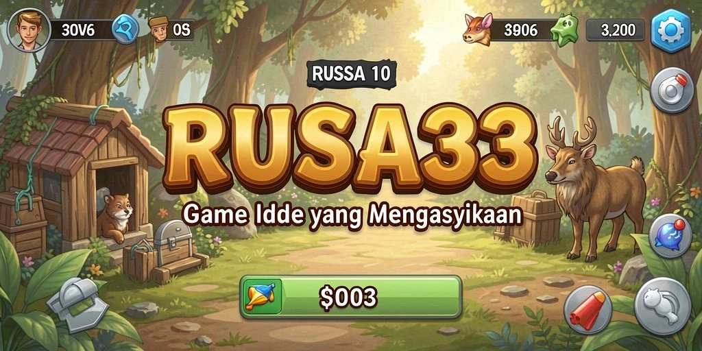 Screenshot gameplay RUSA33 menampilkan suasana berburu yang mengasyikkan.