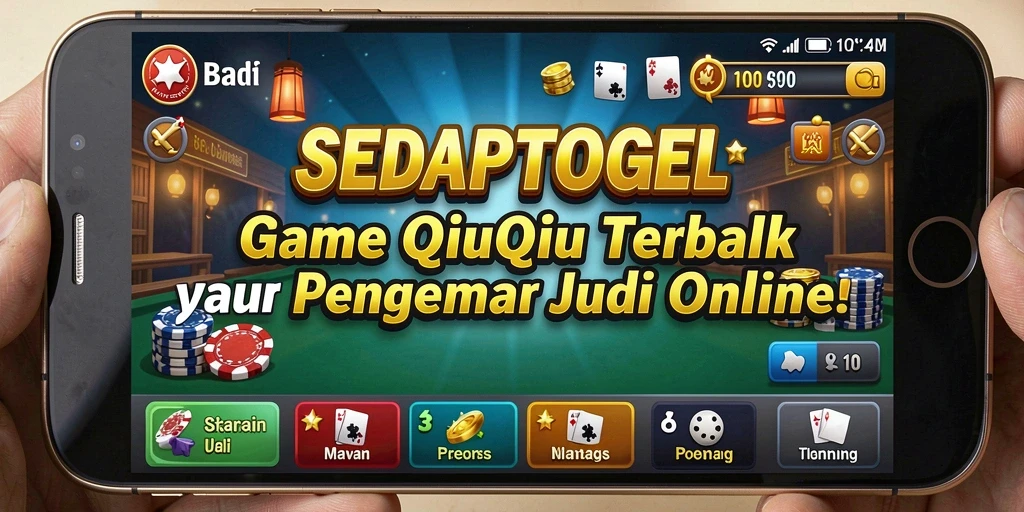 Tampilan gameplay seru dalam SEDAPTOGEL QiuQiu.