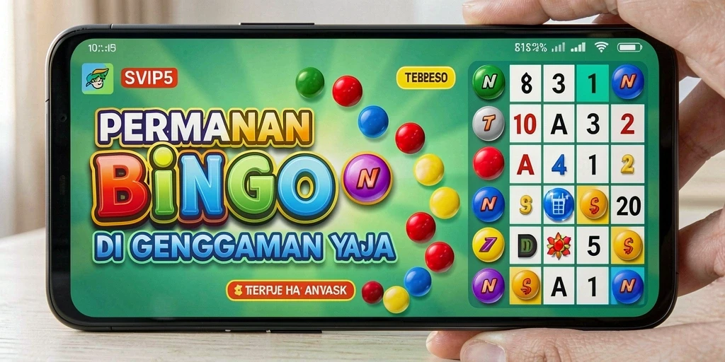 Tangkapan layar gameplay SVIP5 yang menunjukkan keseruan permainan Bingo.